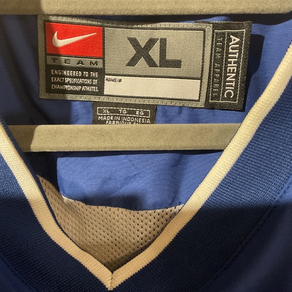 🔥🔥Vintage IMMACULATE Duke Blue Devils Nike Pullover Windbreaker🔥🔥 - Picture 3 of 10